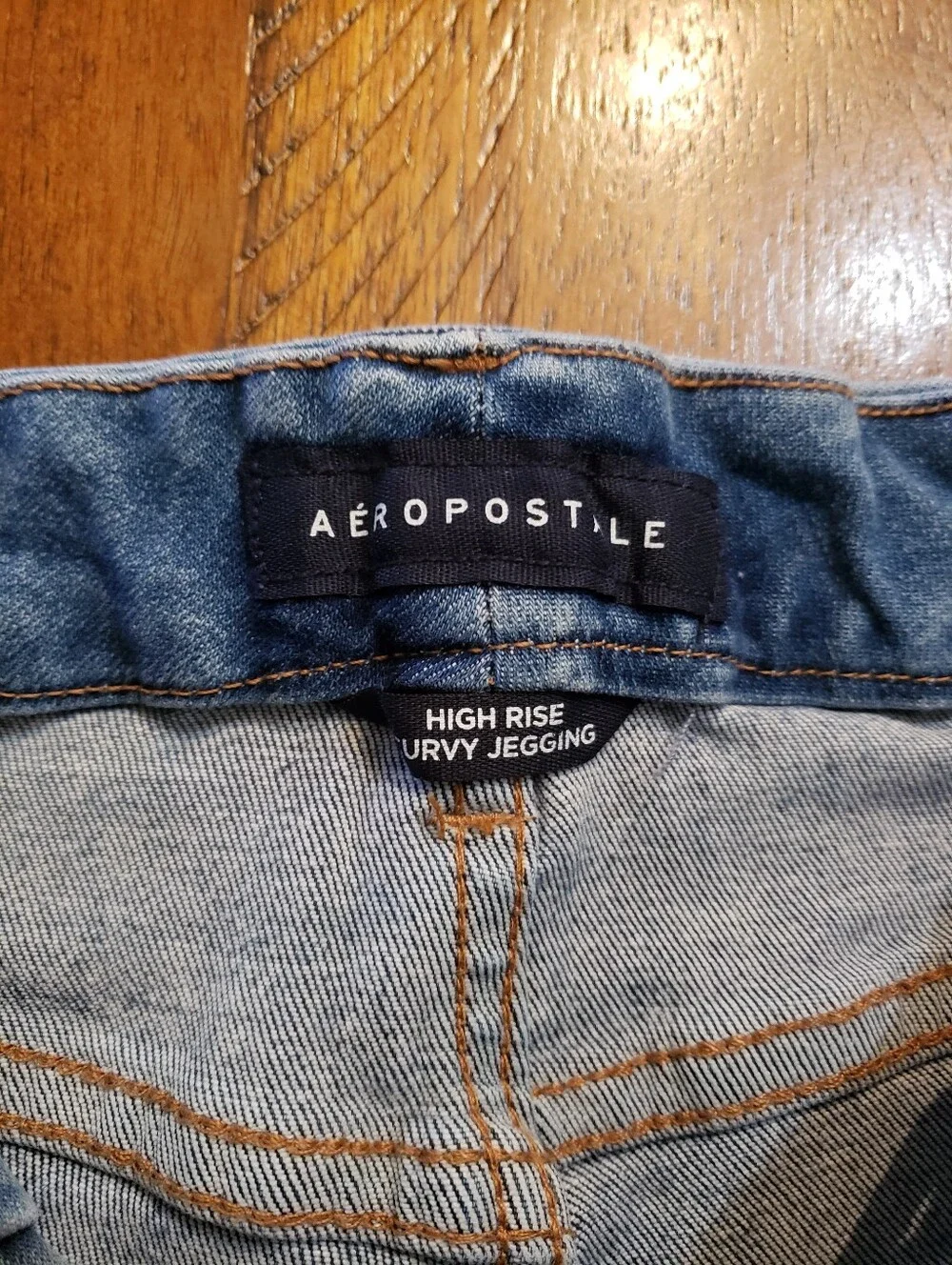 Aeropostale High Rise Curvy Jeans